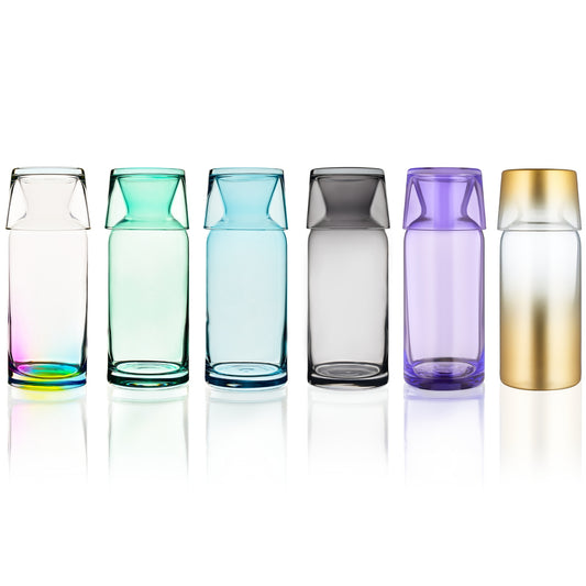 6 Colors Bedside Water Carafe and Glass Set 23.6 Oz