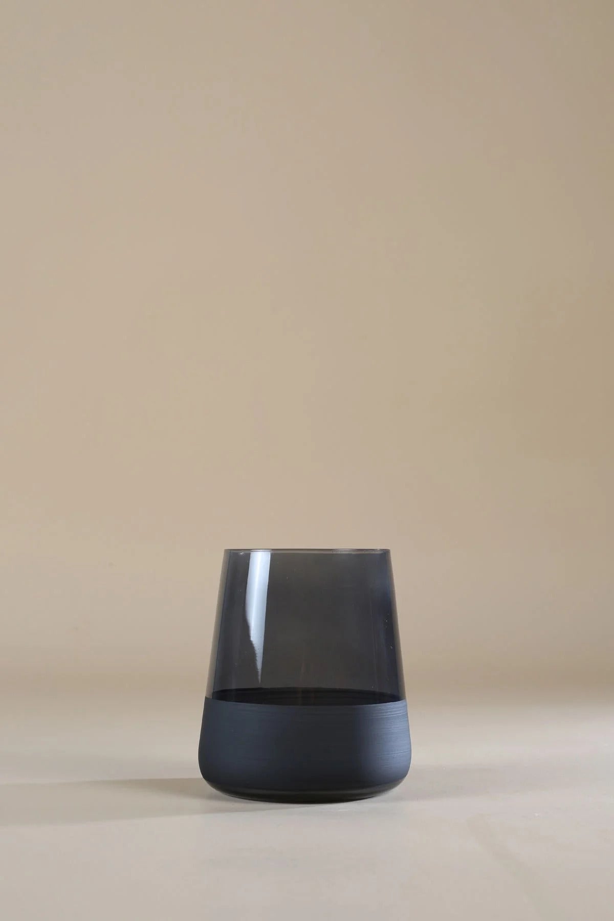 Premium Black Set  Matte Elegant Water Glass Drinking 420ML