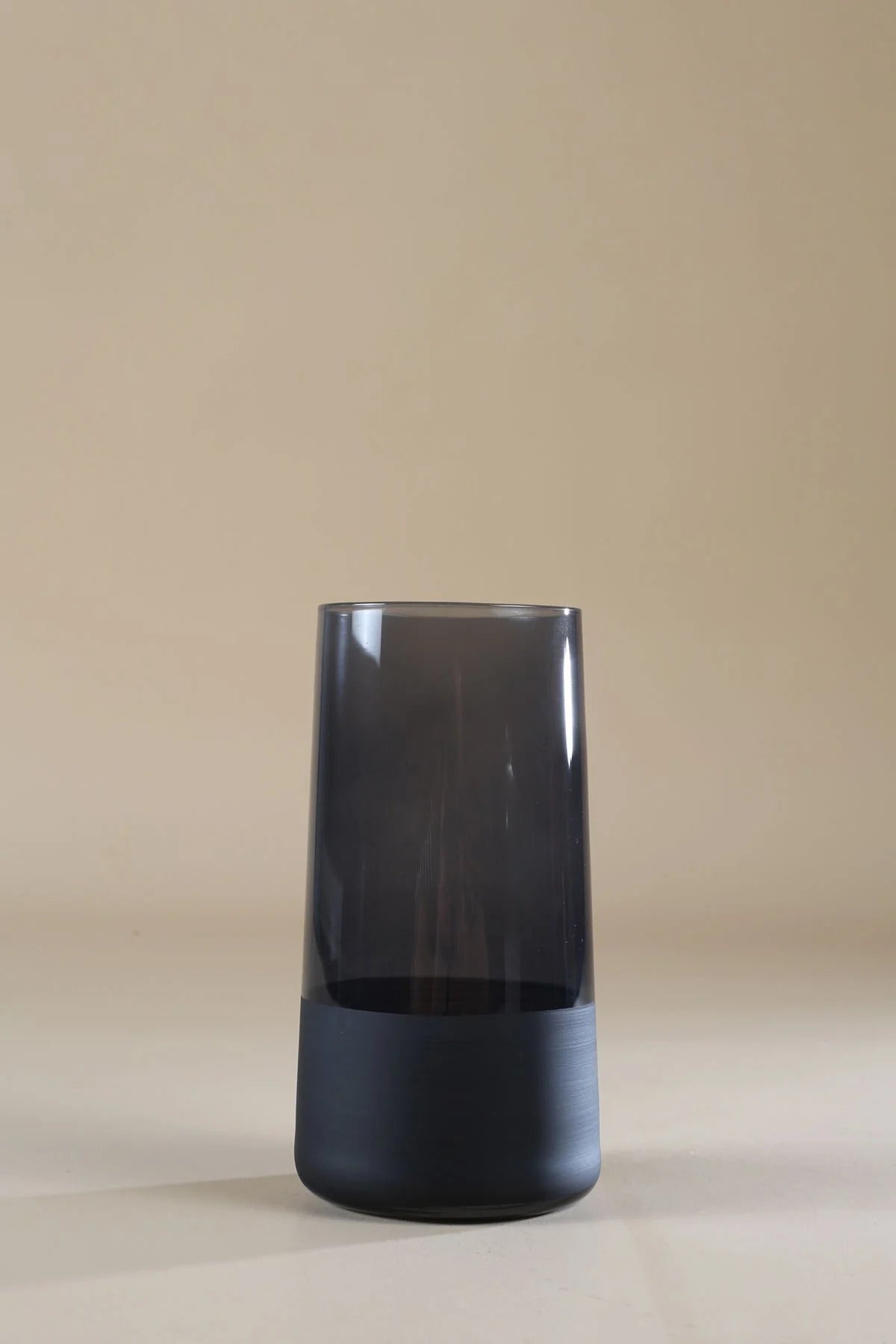 Black Drinking Glass Set Water Glasses for Home