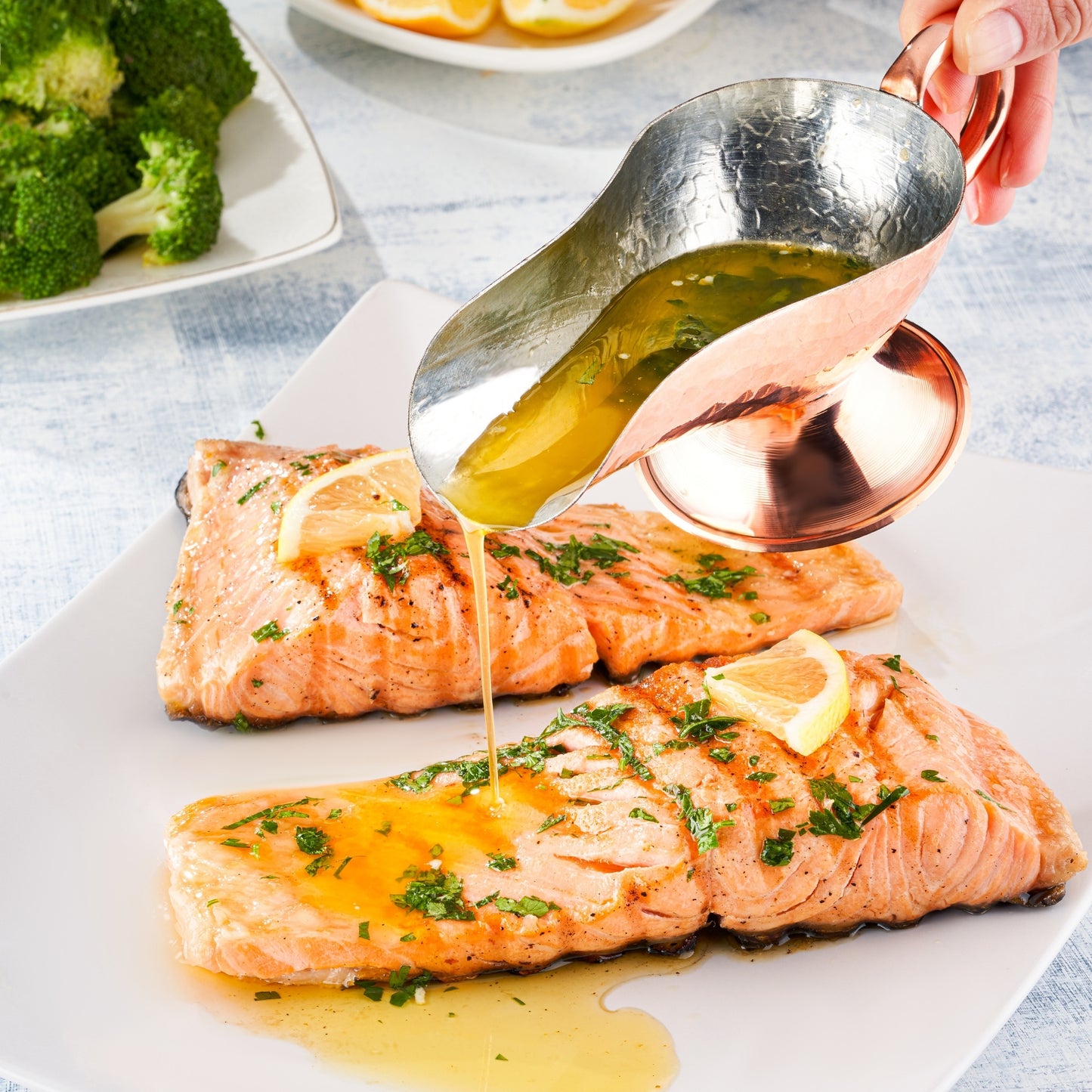 Copper Handmade Gravy Boat 4.2 Oz